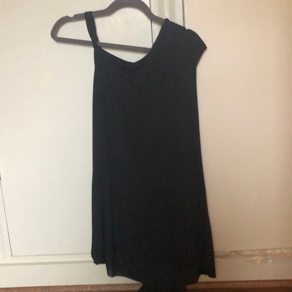 Helmut Lang Draped Asymmetrical Dress - Picture 6 of 6